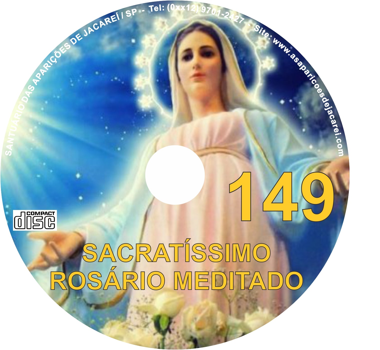 CD Rosário Meditado 149 CD Rosário Meditado 149